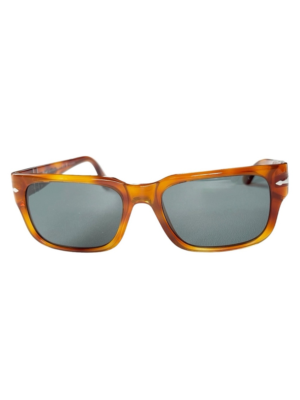 Persol Polarized Dark Blue Tint Rectangular PO3315-S Unisex Sunglasses | 55.19.1 - Picture 4 of 16